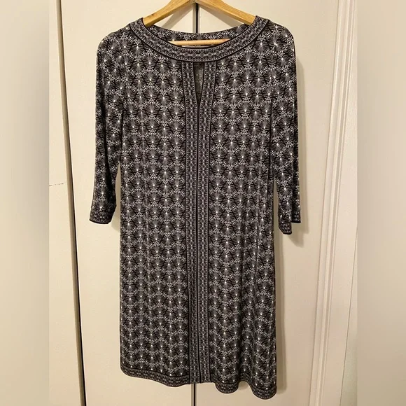 brown knit long sleeve dress Brown Long Sleeve Turtle Neck Knit Midi Dress